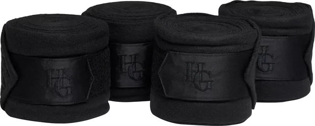 Produktbild von HorseGuard Fia Fleece-Gamaschen Schwarz für Pferde