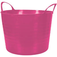 Produktbild von HorseGuard Flexi Futtereimer für Pferde in Rosa