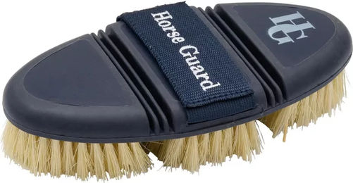 Produktbild von HorseGuard Flexible Curry Bürste für Pferde in Blau und Schwarz
