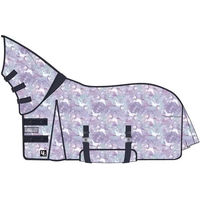 Produktbild von HorseGuard Fliegendecke für Pferde Unicorn Lila aus Polyester
