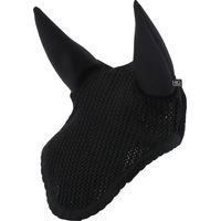 Produktbild von HorseGuard Fliegenhaube Soundless Schwarz für Warmblut