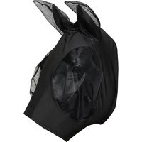 Produktbild von HorseGuard Fliegenmaske für Pferde aus Lycra in Schwarz für Ponys