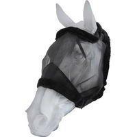 Produktbild von HorseGuard Fliegenmaske ohne Ohrenschutz Schwarz Größe M