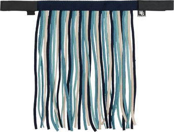 Produktbild von HorseGuard Fliegenstirnband Cole Fringe für Ponys in Blau