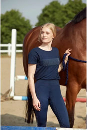 HorseGuard Fonda Gedrehte Reitlonge Blau – Bild 1 von 1
