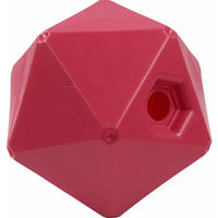 Produktbild von HorseGuard Futterball aus Kunststoff in Rosa und Rot