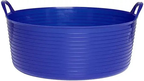 Produktbild von HorseGuard Futtereimer aus Kunststoff Blau Niedriger Eimer