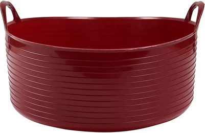 Produktbild von HorseGuard Futtereimer aus Kunststoff in Rosa oder Rot