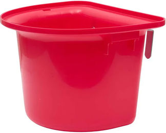 Produktbild von HorseGuard Futtertrog für Pferde aus Kunststoff in Rosa oder Rot