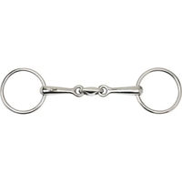 Produktbild von HorseGuard Gebiss für Pferde doppelt gebrochen aus Edelstahl in Silber