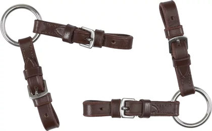 Produktbild von HorseGuard Gebissriemen aus Leder in Braun