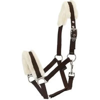 Produktbild von HorseGuard Gepolstertes Halfter Soft Braun XFull