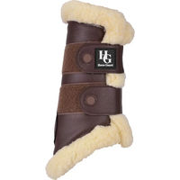 Produktbild von HorseGuard Geschlossene Gamaschen aus Fleece in Braun Größe S