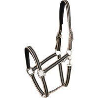 Produktbild von HorseGuard Halfter für Pferde aus Neopren Schwarz für Vollblut