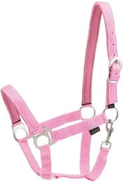 Produktbild von HorseGuard Halfter für Pferde aus Nylon in Rosa Größe XFull