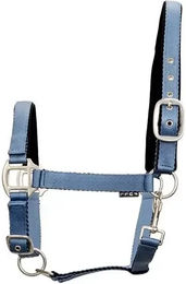Produktbild von HorseGuard Halfter Lea aus Nylon in Blau Größe XFull