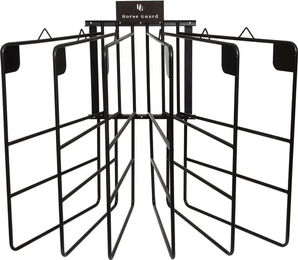 HorseGuard Halter für Reitsattelpads mit 6 Schienen aus Metall in Schwarz – Bild 1 von 1