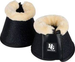 Produktbild von HorseGuard Hufglocken Andy Gamaschen aus Neopren XXL Blau Schwarz