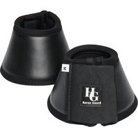 Produktbild von HorseGuard Hufglocken Gamaschen aus Kunstleder Schwarz XL