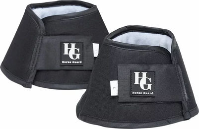 Produktbild von HorseGuard Hufglocken Gamaschen aus Neopren XXL Blau Schwarz