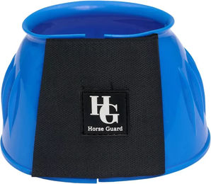 Produktbild von HorseGuard Hufglocken Gamaschen Tamsin Blau Kunststoff XL