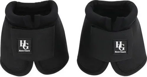 Produktbild von HorseGuard Hufglocken mit Glühbirnen Schwarz Größe M
