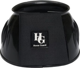 Produktbild von HorseGuard Hufglocken Tamsin Gamaschen Kunststoff Schwarz Größe M