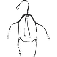 Produktbild von HorseGuard Jagdhalsband für Pferde aus Leder in Schwarz