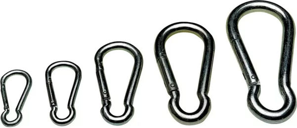 Produktbild von HorseGuard Karabiner für Pferde aus Metall in Silber