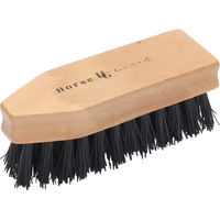 Produktbild von HorseGuard Kopfbürste für Pferde aus Holz in Blau und Beige