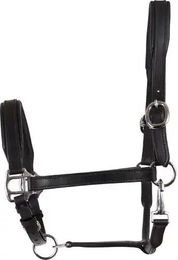 Produktbild von HorseGuard Lederhalfter für Pferde in Schwarz