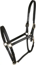 Produktbild von HorseGuard Lederhalfter Sabine für Ponys in Schwarz
