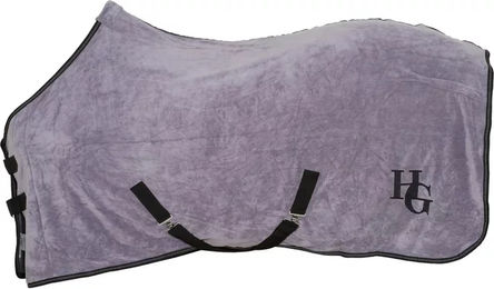 Produktbild von HorseGuard Leland Dry Micro Cooler Pferdedecke aus Mikrofaser Grau 135 cm