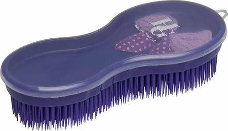 Produktbild von HorseGuard Magic Brush Pferdebürste aus Kunststoff in Lila