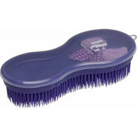 Produktbild von HorseGuard Magic Brush Pferdebürste aus Kunststoff in Lila