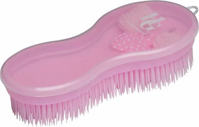 Produktbild von HorseGuard Magic Brush Pferdebürste aus Kunststoff in Rosa