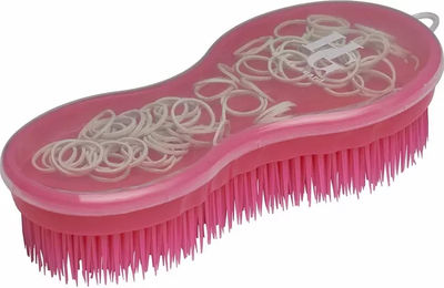 Produktbild von HorseGuard Magic Brush Pferdebürste aus Kunststoff in Rosa