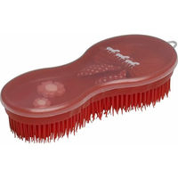 Produktbild von HorseGuard Magic Brush Pferdebürste aus Kunststoff in Rot
