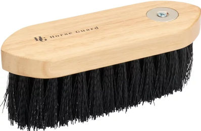 Produktbild von HorseGuard Magnet Dandy Pferdebürste aus Holz in Schwarz