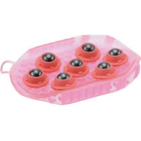 Produktbild von HorseGuard Massage-Set für Pferde aus Kunststoff in Rosa