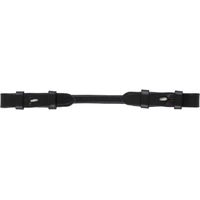Produktbild von HorseGuard Matador Pelham-Gurt für Pferde in Schwarz mit Plüschbesatz