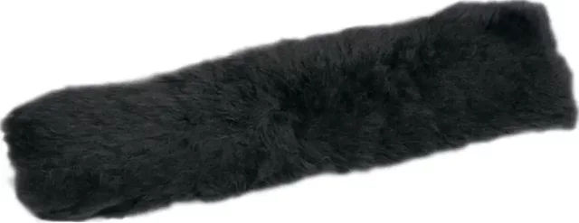 Produktbild von HorseGuard MediLamb Nasenriemen-Scheide aus Fleece in Schwarz