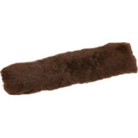 Produktbild von HorseGuard MediLamb Scheide für Nasenriemen aus Fleece in Braun