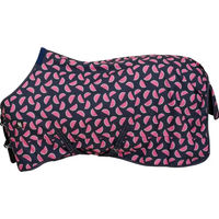 Produktbild von HorseGuard Melona Outdoor-Pferdedecke aus Polyester in Blau Bunt 155 cm