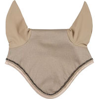 Produktbild von HorseGuard Milva Fliegenhaube für Pferde in Beige aus Polyester für Vollblut
