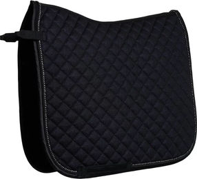 Produktbild von HorseGuard Milva Satteldecke für Pferde Schwarz 16"