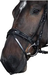 Produktbild von HorseGuard Nasenriemenschutz für Pferde Schwarz Full