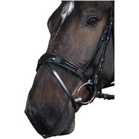 Produktbild von HorseGuard Nasenriemenschutz für Pferde Schwarz Full