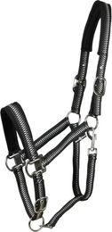 Produktbild von HorseGuard Nylon Halfter für Pferde und Ponys in Grau oder Schwarz