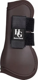 Produktbild von HorseGuard Offene Gamaschen für Shetty aus Neopren in Braun